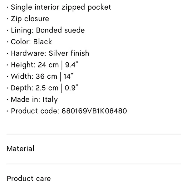 NWT Authentic Bottega Veneta Leather Large Arco Pouch - Picture 16 of 16